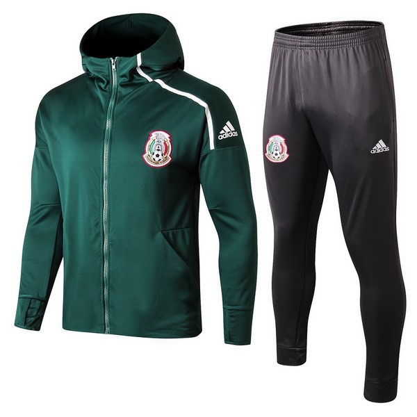 Trainingsanzug Mexiko 2018 Grün Weiß Fussballtrikots Günstig